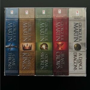 Game of Thrones A Song of Ice and Fire Books Set